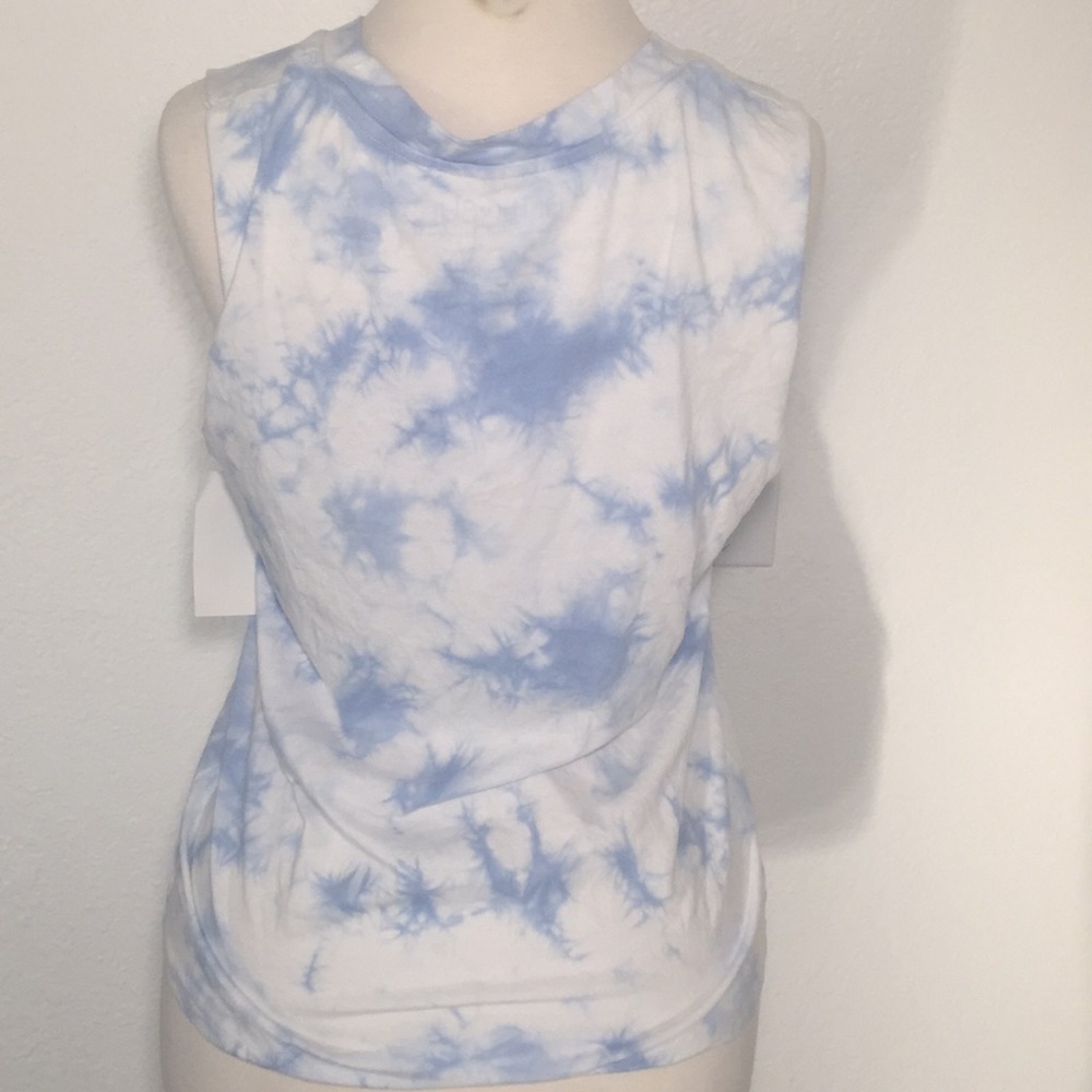 Fifth Sun Tie Dye Sleeveless Tee New - Picture 3 of 5